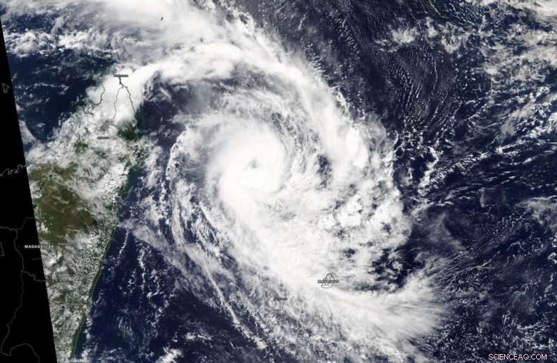 NASA Observes Eye of Tropical Cyclone Herold from Aqua Satellite