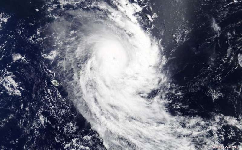 NASA Satellite Images Reveal Expanding Eye of Tropical Cyclone Herold