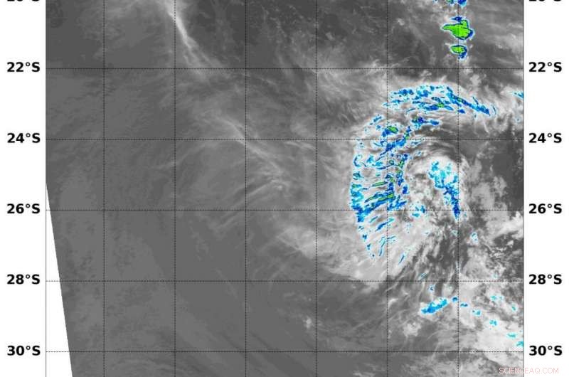 NASA Reports Rapid Weakening of Tropical Cyclone Herold