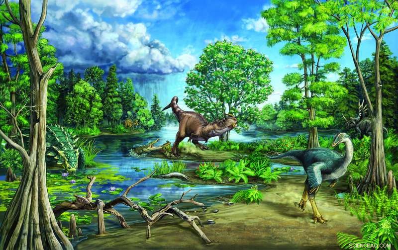 Late Cretaceous Dinosaur-Dominated Ecosystem: Insights into Late Cretaceous Faunal Dynamics
