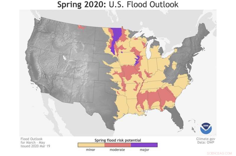 Experts Forecast Milder Spring Floods Than Record-Breaking 2023 Surge