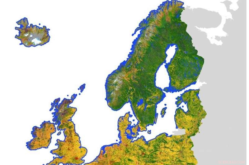 Comprehensive Cloud-Based Land‑Cover Maps of Europe