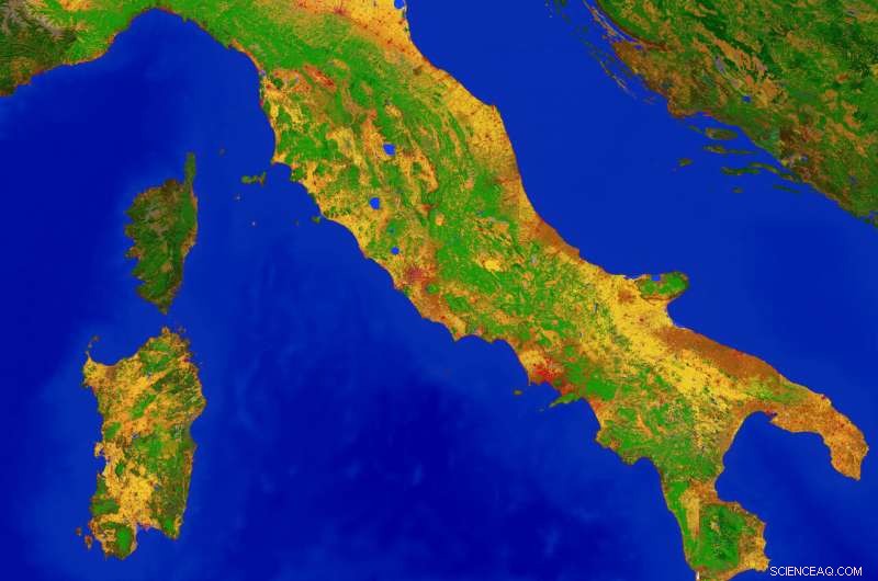 Comprehensive Cloud-Based Land‑Cover Maps of Europe