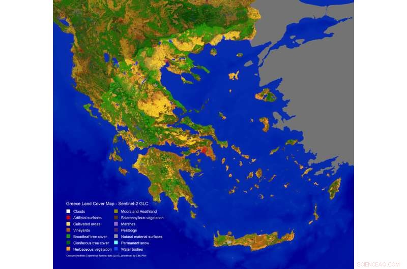 Comprehensive Cloud-Based Land‑Cover Maps of Europe