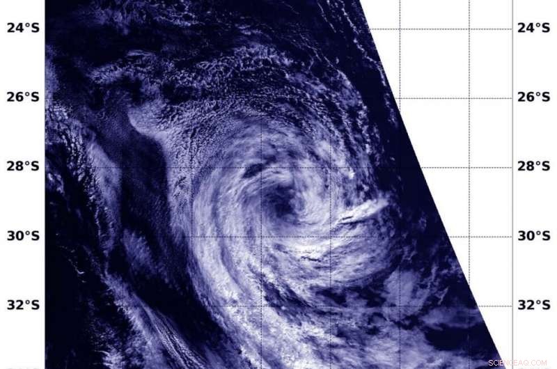 NASA Detects Fading Remnants of Former Tropical Cyclone Herold