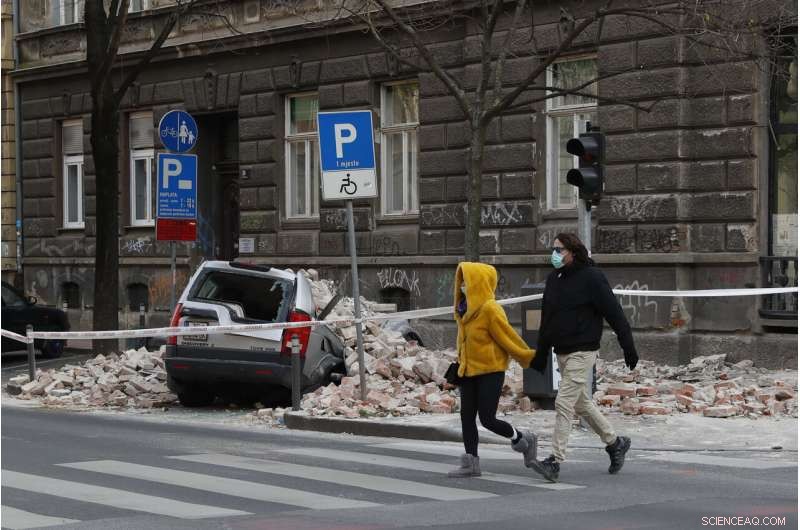 Aftershocks Shake Zagreb a Day After Powerful Earthquake
