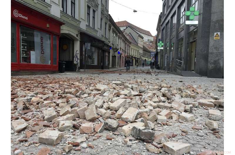 Powerful Earthquake Shakes Croatia, Damaging Zagreb Buildings