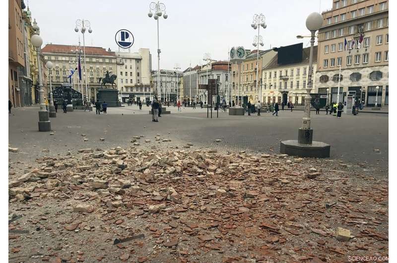 Powerful Earthquake Shakes Croatia, Damaging Zagreb Buildings