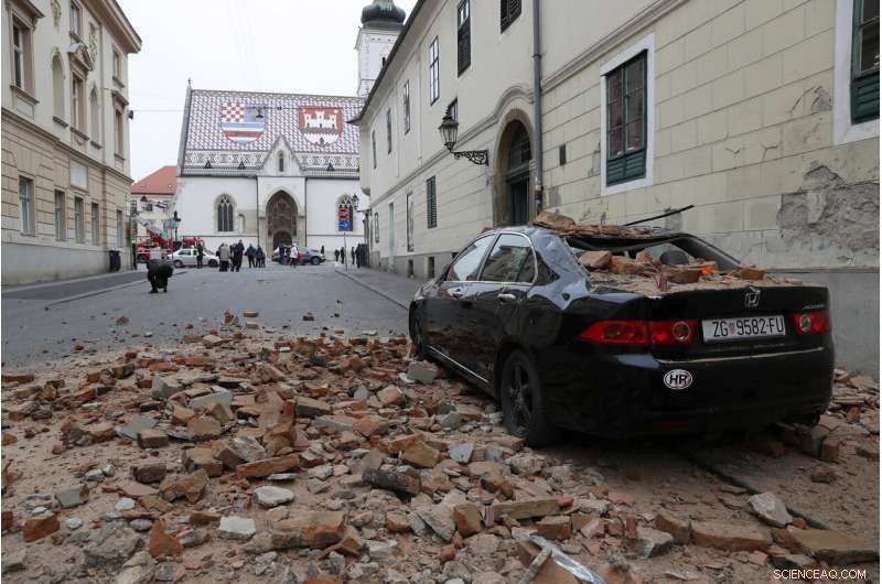 Powerful Earthquake Shakes Croatia, Damaging Zagreb Buildings