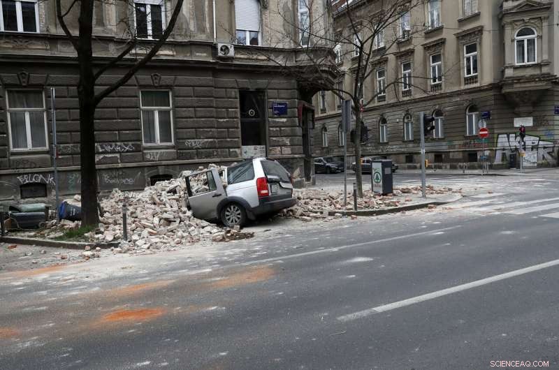 Powerful Earthquake Shakes Croatia, Damaging Zagreb Buildings