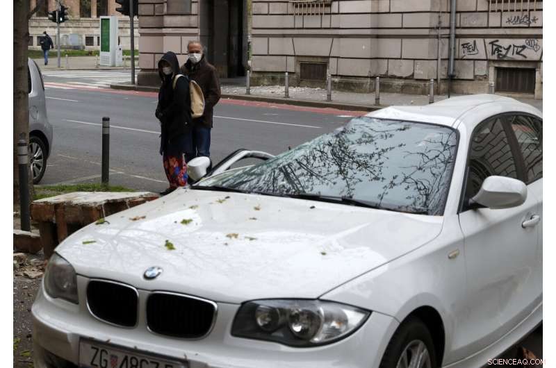 Powerful Earthquake Shakes Croatia, Damaging Zagreb Buildings