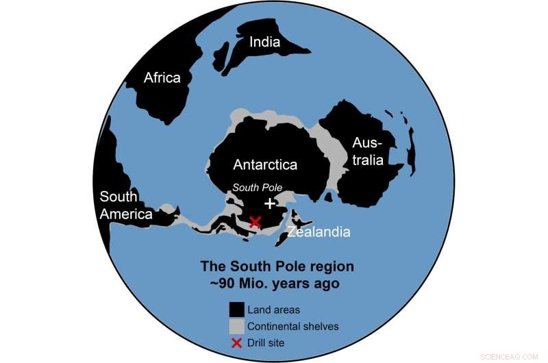 Ancient Antarctic Rainforest Evidence Reveals a Prehistoric Warm Climate
