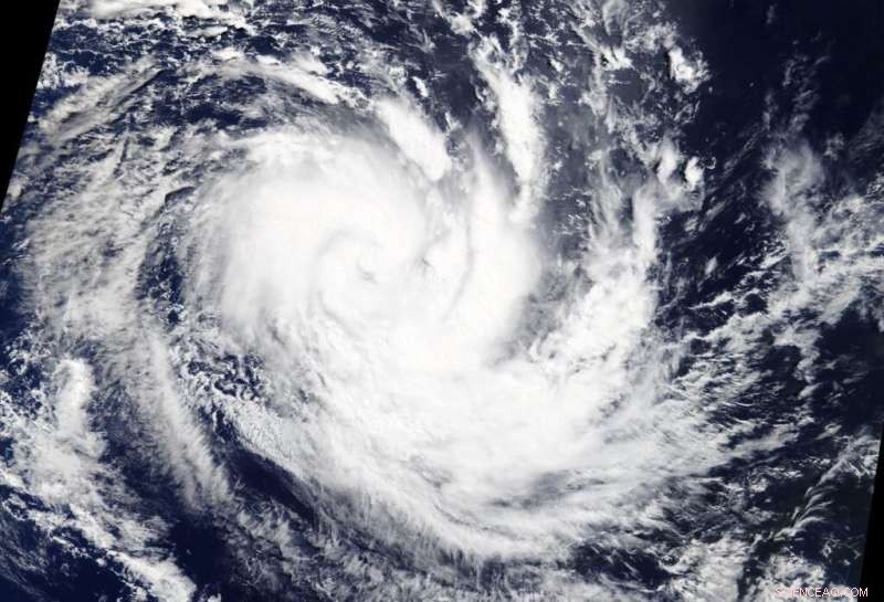 NASA Detects Eye Formation in Tropical Cyclone Irondro