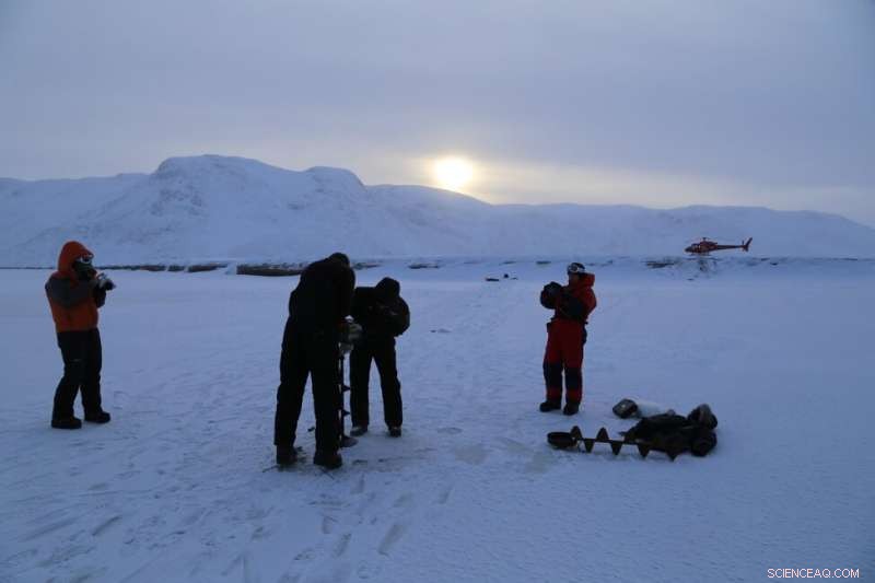 Winter Meltwater Flows Beneath Greenland Ice Sheet, Revealing Unexpected Hydrology