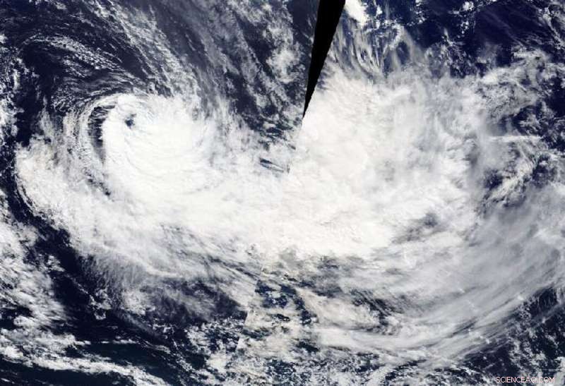 NASA s Terra Satellite Captures Extra‑Tropical Cyclone Harold