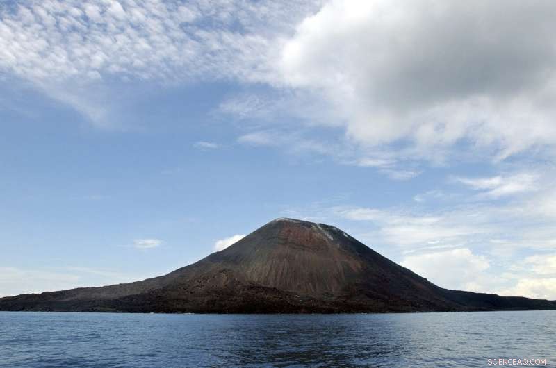 Indonesia’s Anak Krakatau Volcano Erupts, Sending Ash and Lava Clouds