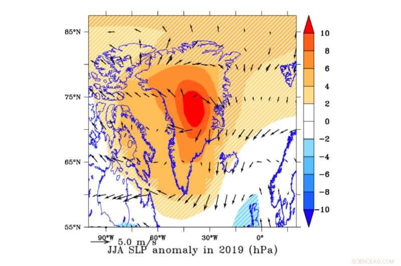 Unusually Clear Skies Trigger Record Greenland Ice Melt in 2019