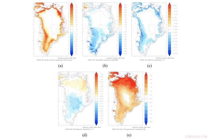 Unusually Clear Skies Trigger Record Greenland Ice Melt in 2019