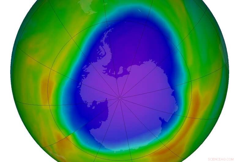 NASA Reports Arctic Ozone Depletion Reaches Record Low in March