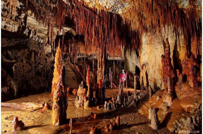 Red Stalagmites as Paleoclimate Indicators: Linking Cave Coloration to Historical Climate Shifts
