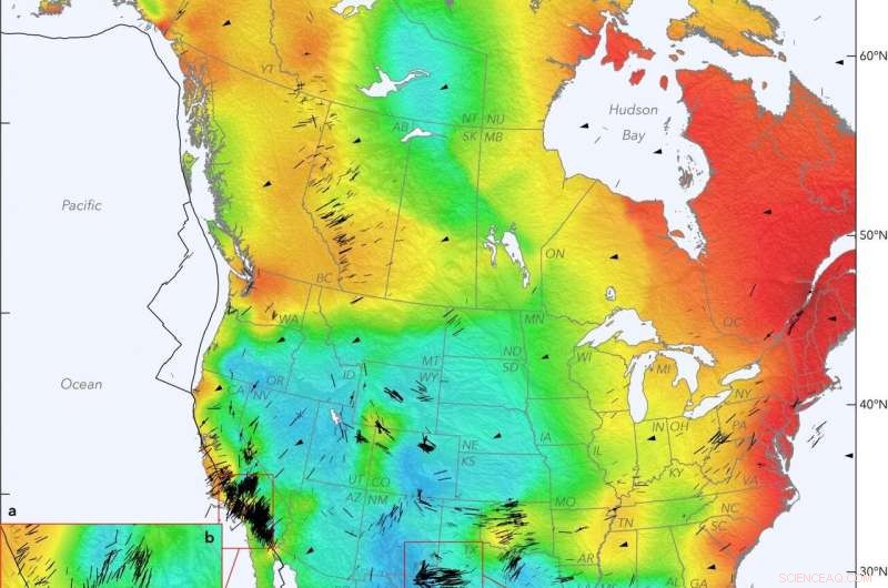 New North American Seismic Stress Map Reveals Fault Patterns & Earthquake Risks