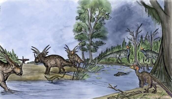 New Study Sheds Light on Dinosaurs  Daily Lives and Ecosystems