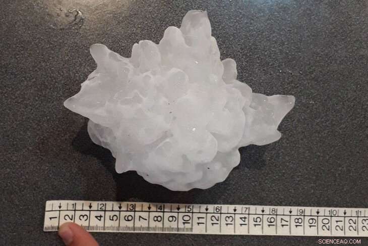 Record-Breaking Hailstorm in Argentina: Scientists Investigate Giant Hailstone