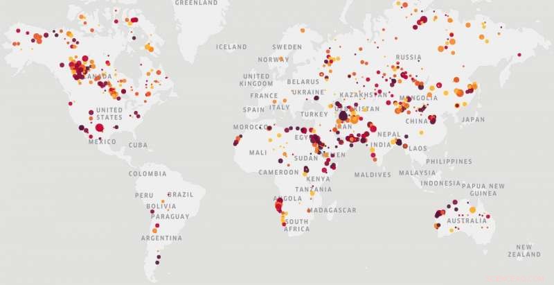 Global Mapping of Methane Emissions: Comprehensive Analysis
