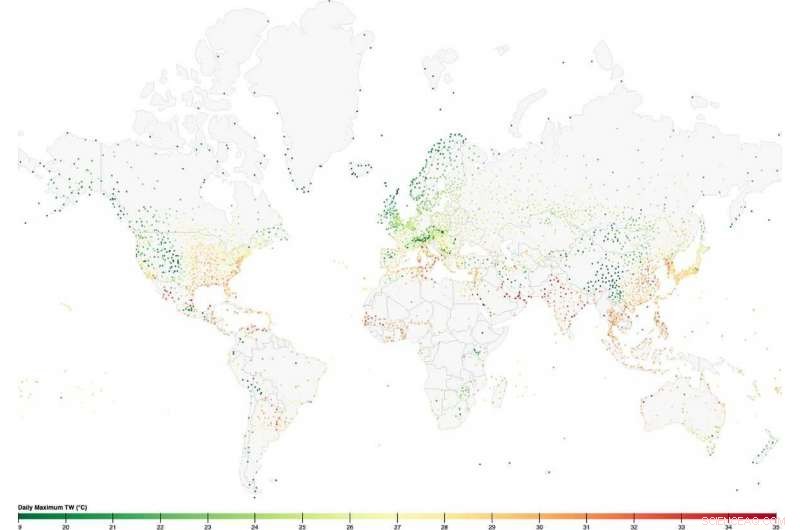 Global Rise of Dangerous Heat‑Humidity Conditions Threatens Human Health