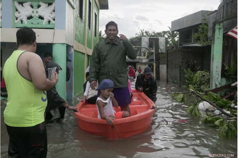 Typhoon Causes One Fatality and Widespread Destruction Across Philippine Towns