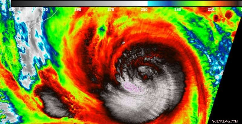 NASA‑NOAA Satellite Reveals Amphan’s Concealed Eye with Infrared Imaging