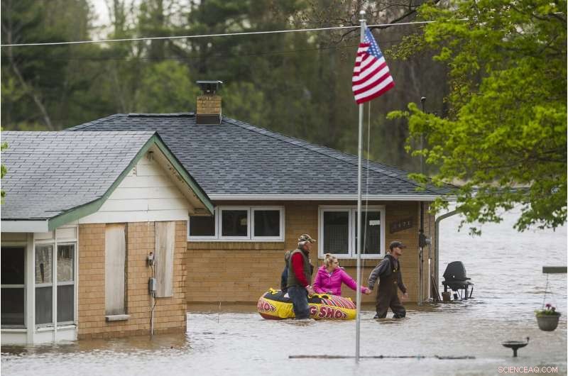 Mass Evacuations as Mid-Michigan Faces Record Flooding
