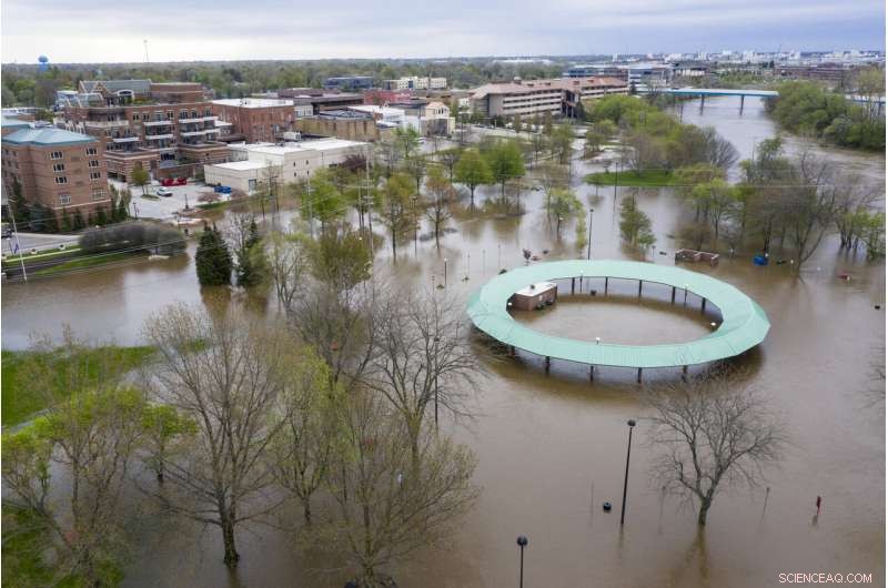Mass Evacuations as Mid-Michigan Faces Record Flooding