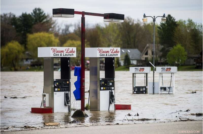 Mass Evacuations as Mid-Michigan Faces Record Flooding