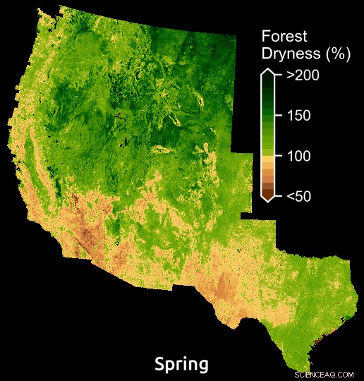 Using AI and Advanced Satellite Data to Map Dry Wildfire Fuels
