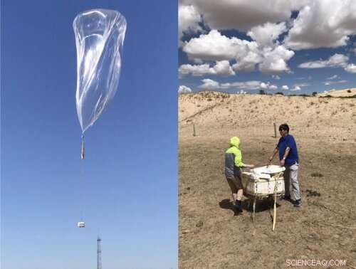 Tracing Pollution Pathways Between the Stratosphere and Troposphere
