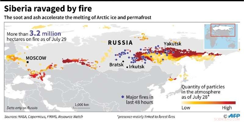 Scientists Warn of  Zombie Fires  Threatening Arctic Ecosystems