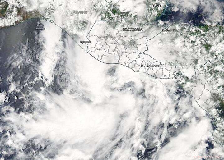 NASA Captures Short‑Lived Tropical Storm Amanda via Satellite