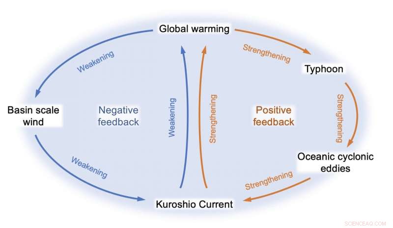 New Study Shows Kuroshio Current Strengthens as Tropical Cyclones Intensify