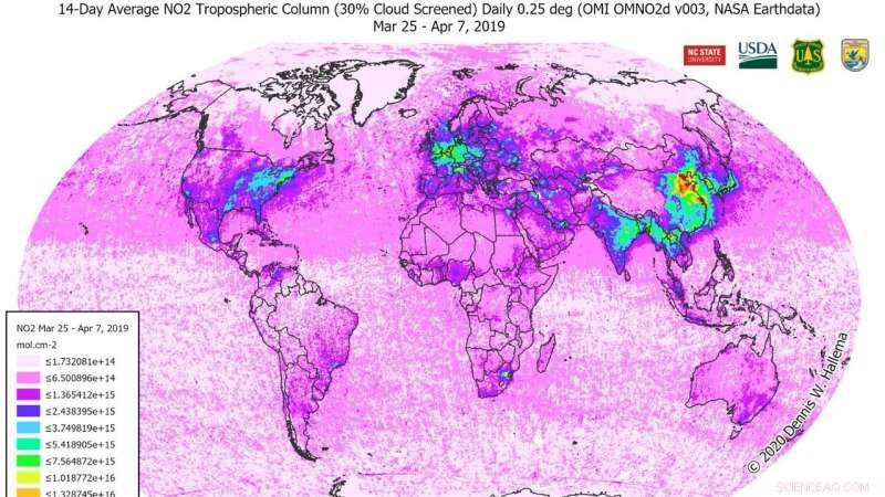Researchers Observe Notable Air Quality Improvements Amid Global Lockdowns