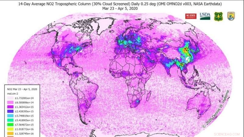 Researchers Observe Notable Air Quality Improvements Amid Global Lockdowns