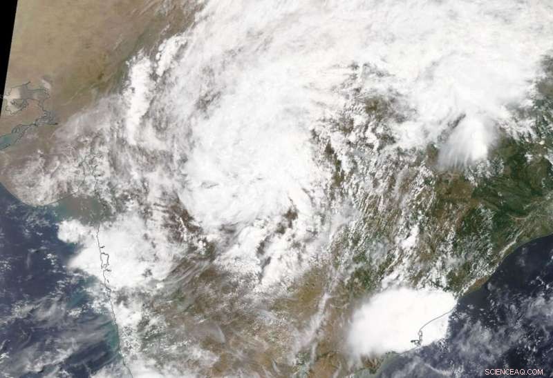 NASA Detects Remnants of Cyclone Nisarga Over Central India