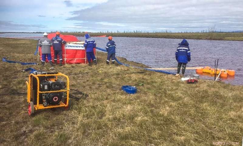 Melting Permafrost Triggers Massive Arctic Fuel Spill, Russia Investigates