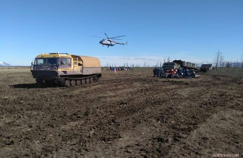 Melting Permafrost Triggers Massive Arctic Fuel Spill, Russia Investigates