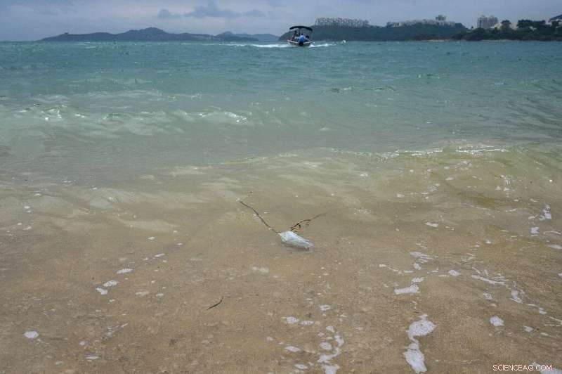 Surgical Masks Flood Hong Kong Beaches, Raising Environmental Concerns