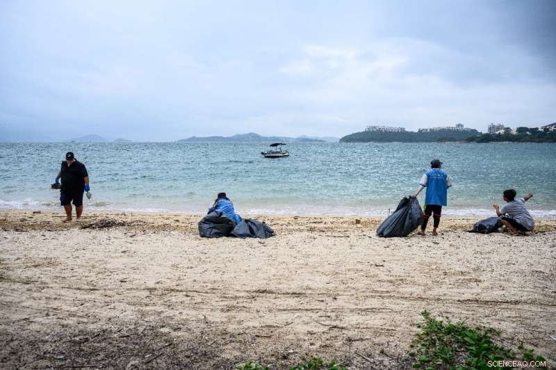 Surgical Masks Flood Hong Kong Beaches, Raising Environmental Concerns