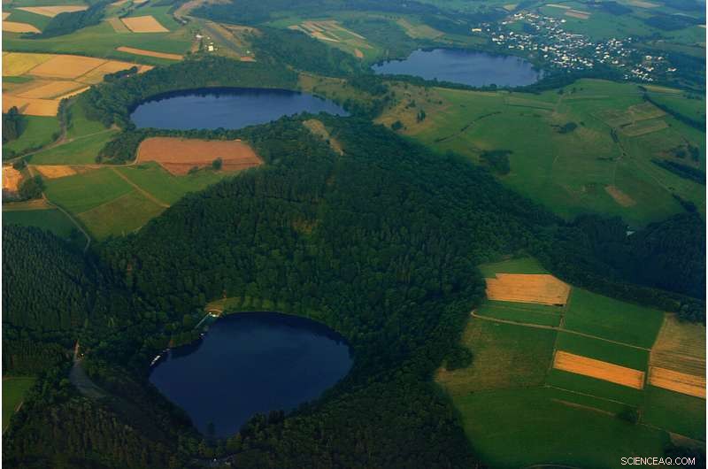 New Clues Reveal Volcanic Activity Beneath Northern Europe s Core