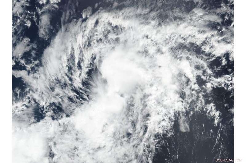 Suomi NPP Satellite Captures Formation of Tropical Storm Boris