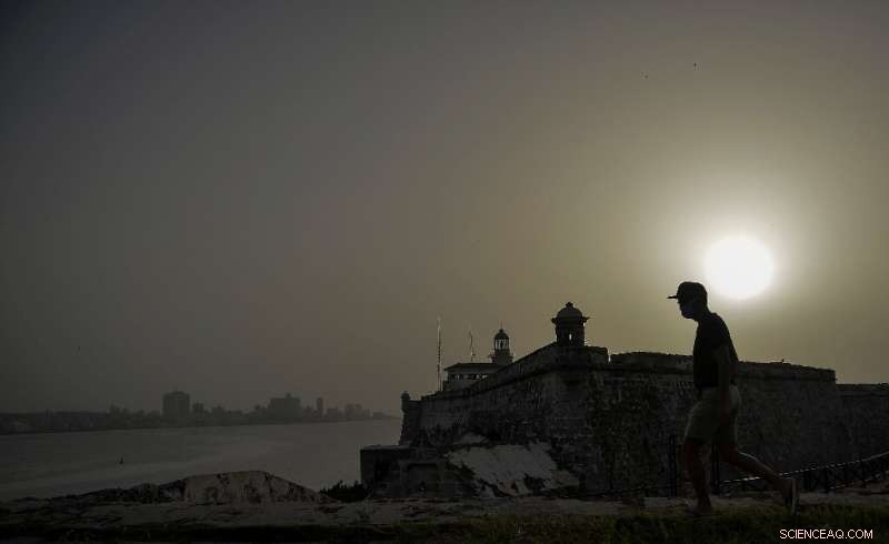 Sahara Dust Storm Darkens Cuba, Caribbean, and Florida, Raising Air Quality Concerns