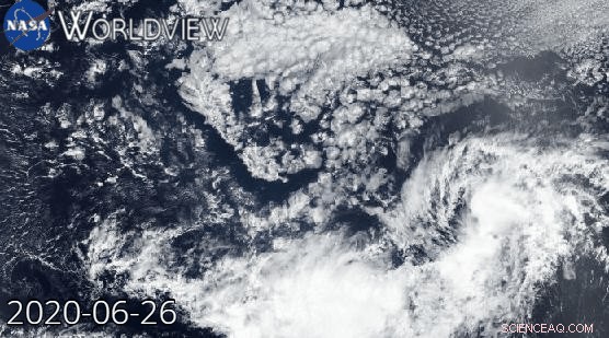 NASA‑NOAA Satellite Animation Reveals Final Dissipation of Tropical Cyclone Boris